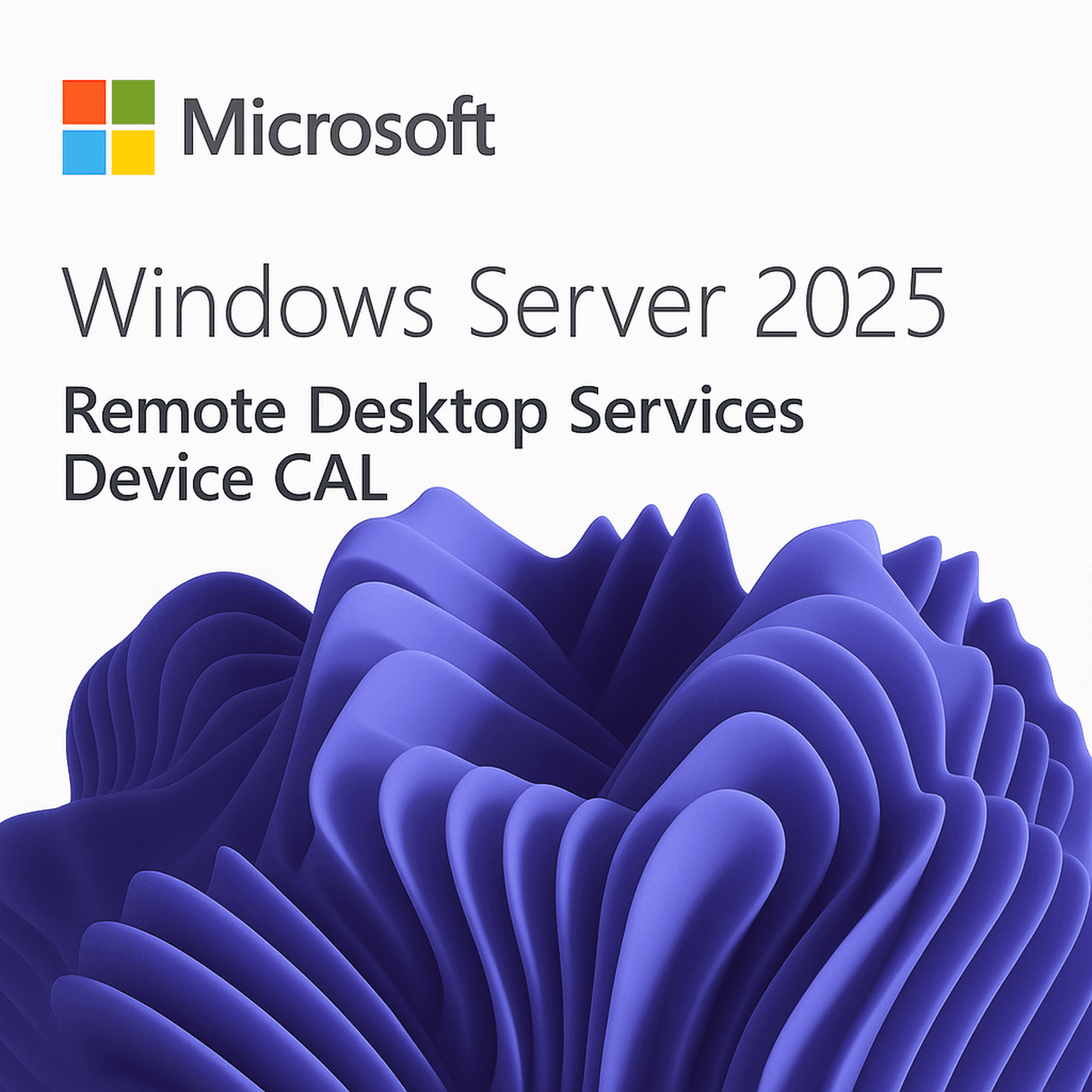 Microsoft Windows Server 2025 RDS Périphérique/Device CAL | 5 Périphériques | Version définitive | Téléchargement